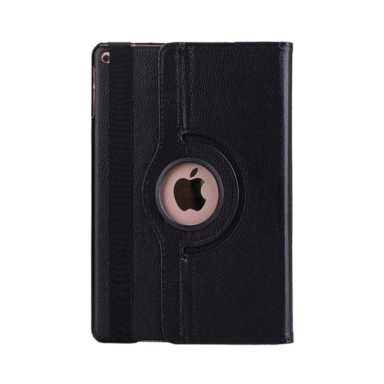 ซองหนังหมุนได้ 360 องศาเนื้อลิ้นจี่แนวนอนสำหรับ iPad Mini 2019 พร้อมตัวยึดและฟังก์ชั่นพัก / ปลุก, For iPad Mini 2019