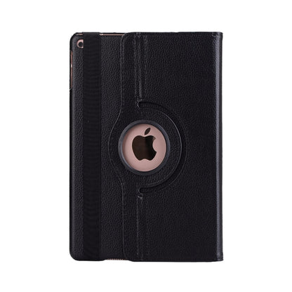 ซองหนังหมุนได้ 360 องศาเนื้อลิ้นจี่แนวนอนสำหรับ iPad Mini 2019 พร้อมตัวยึดและฟังก์ชั่นพัก / ปลุก, For iPad Mini 2019