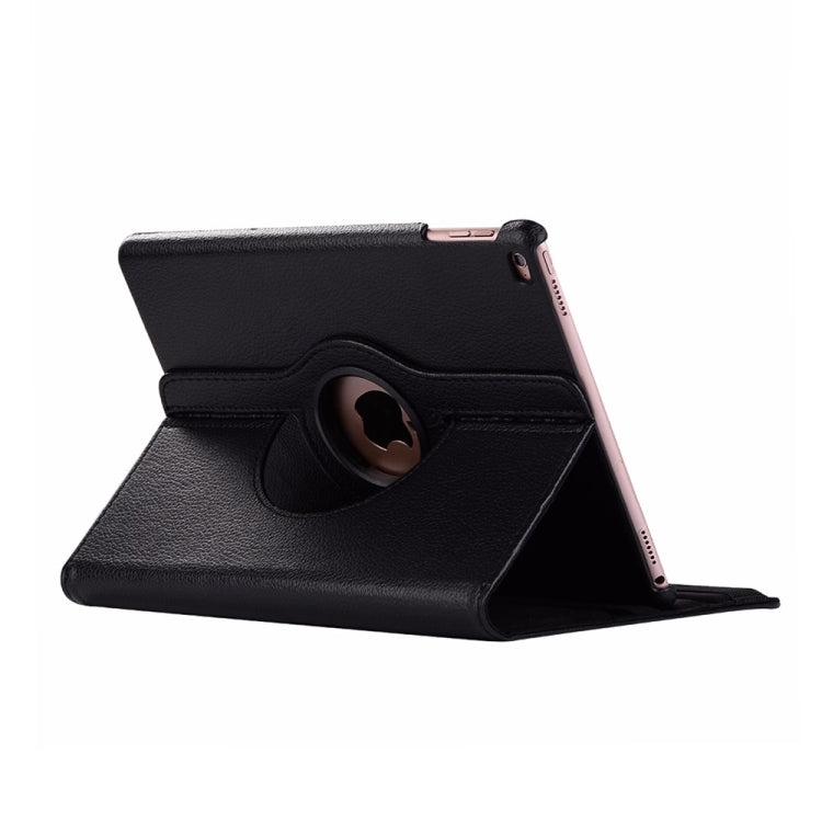 ซองหนังหมุนได้ 360 องศาเนื้อลิ้นจี่แนวนอนสำหรับ iPad Mini 2019 พร้อมตัวยึดและฟังก์ชั่นพัก / ปลุก, For iPad Mini 2019