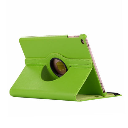 ซองหนังหมุนได้ 360 องศาเนื้อลิ้นจี่แนวนอนสำหรับ iPad Mini 2019 พร้อมตัวยึดและฟังก์ชั่นพัก / ปลุก, For iPad Mini 2019