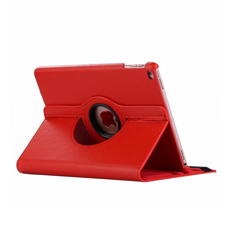 ซองหนังหมุนได้ 360 องศาเนื้อลิ้นจี่แนวนอนสำหรับ iPad Mini 2019 พร้อมตัวยึดและฟังก์ชั่นพัก / ปลุก, For iPad Mini 2019