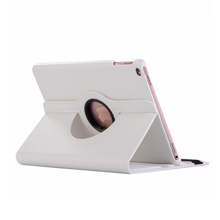 ซองหนังหมุนได้ 360 องศาเนื้อลิ้นจี่แนวนอนสำหรับ iPad Mini 2019 พร้อมตัวยึดและฟังก์ชั่นพัก / ปลุก, For iPad Mini 2019