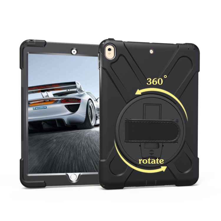 สำหรับ iPad Pro 10.5 นิ้ว PC หมุนได้ 360 องศา + เคสซิลิโคนพร้อมตัวยึดและสายคล้องมือ, For iPad Pro 10.5 inch