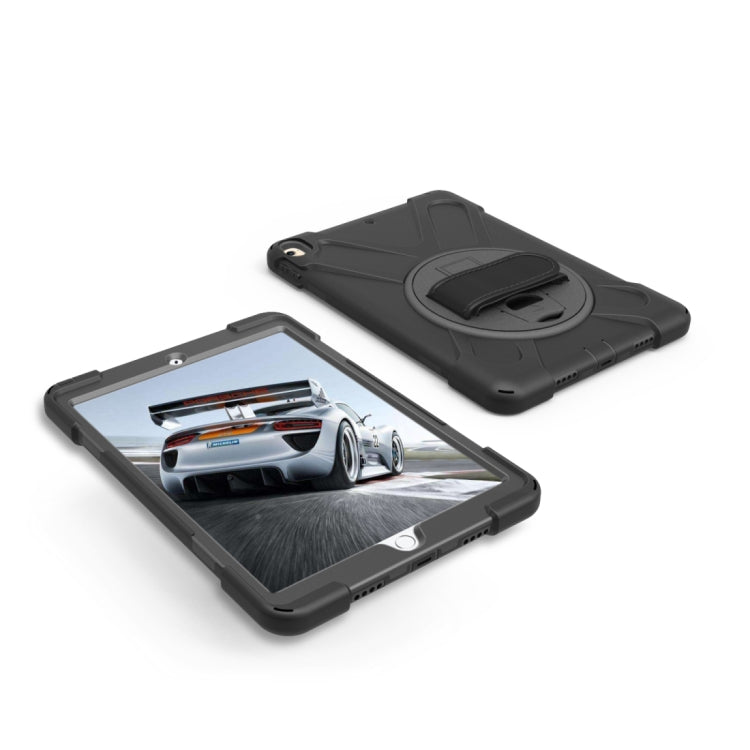 สำหรับ iPad Pro 10.5 นิ้ว PC หมุนได้ 360 องศา + เคสซิลิโคนพร้อมตัวยึดและสายคล้องมือ, For iPad Pro 10.5 inch