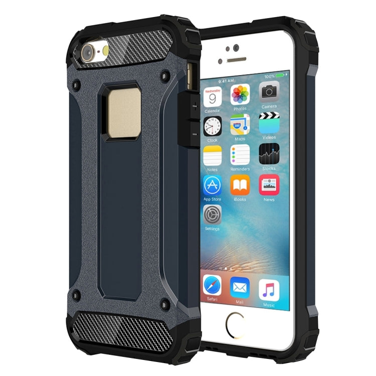 เคส Tough Armor TPU + PC สำหรับ iPhone SE & 5 & 5s, For 5 & iPhone 5S & iPhone SE