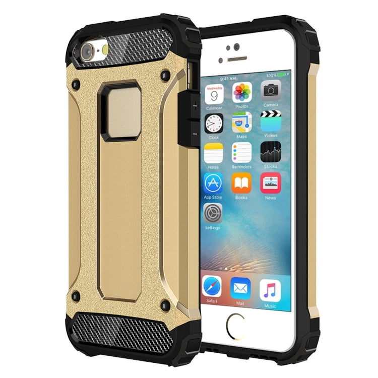 เคส Tough Armor TPU + PC สำหรับ iPhone SE & 5 & 5s, For 5 & iPhone 5S & iPhone SE