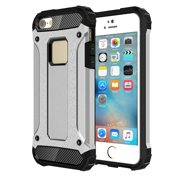 เคส Tough Armor TPU + PC สำหรับ iPhone SE & 5 & 5s, For 5 & iPhone 5S & iPhone SE