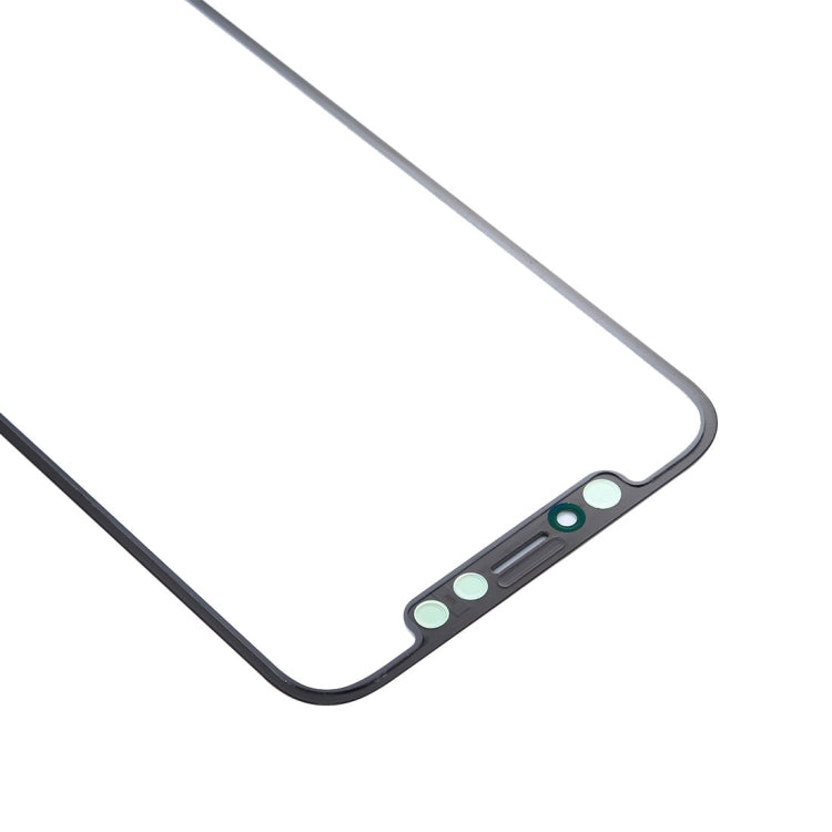 กระจกด้านนอกหน้าจอด้านหน้าพร้อม OCA สำหรับ iPhone X, For iPhone X with OCA
