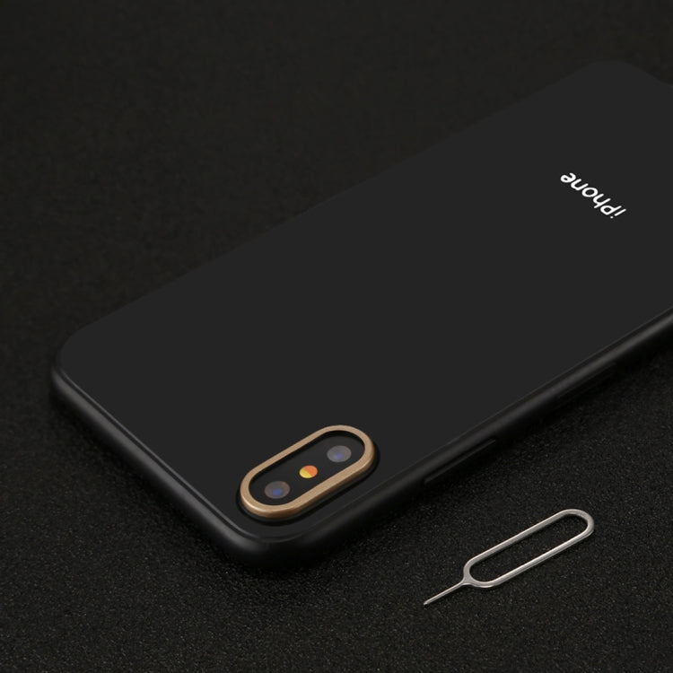 สำหรับ iPhone X กล้องด้านหลังฝาครอบเลนส์ป้องกันเลนส์พร้อมถาด Eject Tool เข็ม, CRT-003