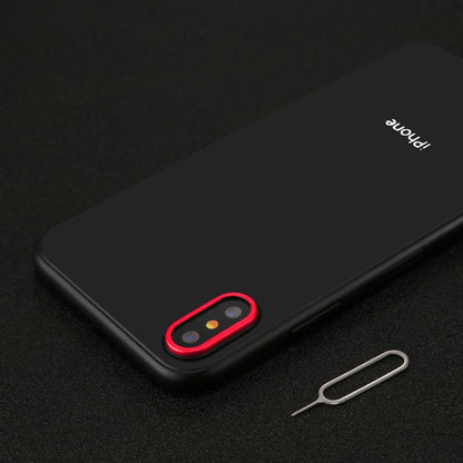 สำหรับ iPhone X กล้องด้านหลังฝาครอบเลนส์ป้องกันเลนส์พร้อมถาด Eject Tool เข็ม, CRT-003