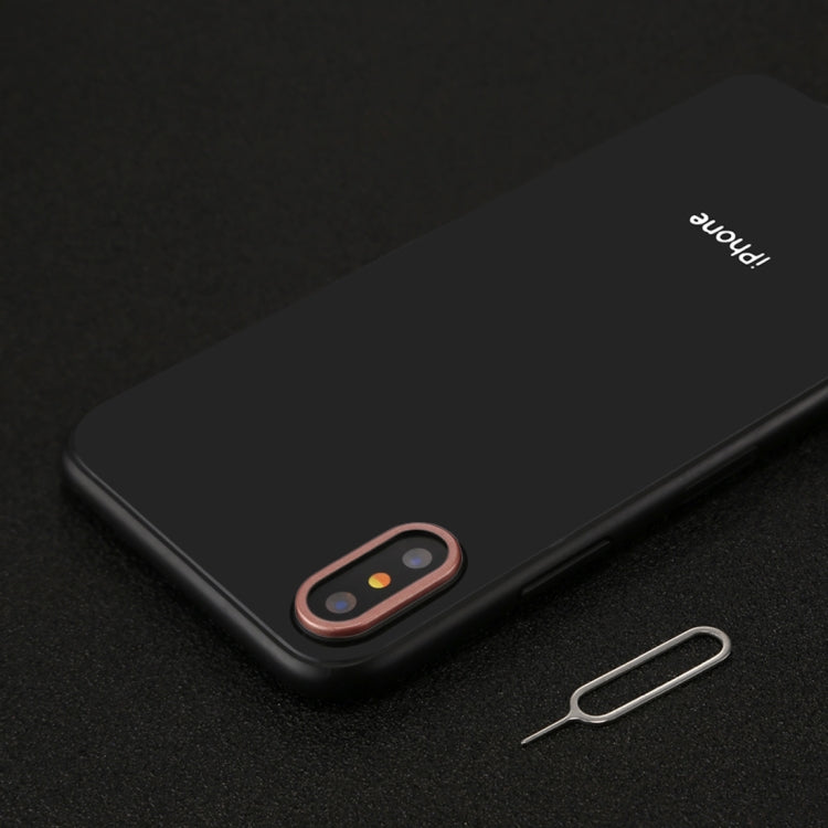 สำหรับ iPhone X กล้องด้านหลังฝาครอบเลนส์ป้องกันเลนส์พร้อมถาด Eject Tool เข็ม, CRT-003