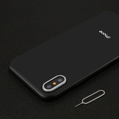 สำหรับ iPhone X กล้องด้านหลังฝาครอบเลนส์ป้องกันเลนส์พร้อมถาด Eject Tool เข็ม, CRT-003