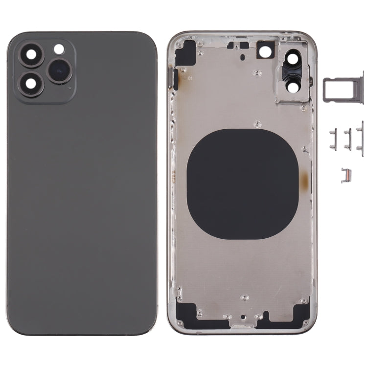 ฝาครอบด้านหลังพร้อมรูปลักษณ์เลียนแบบ iP13 Pro สำหรับ iPhone X, for iPhone X(Black), for iPhone X(Gold)