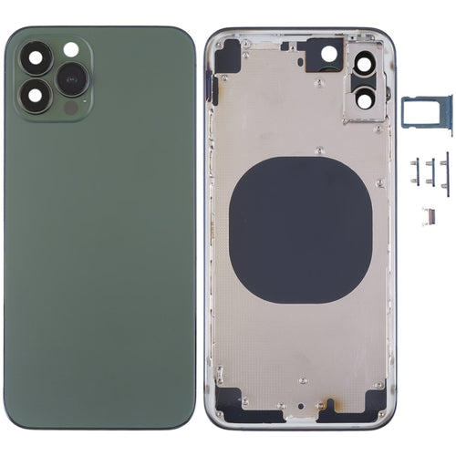 ฝาครอบด้านหลังพร้อมรูปลักษณ์เลียนแบบ iP13 Pro สำหรับ iPhone X, for iPhone X(Green)