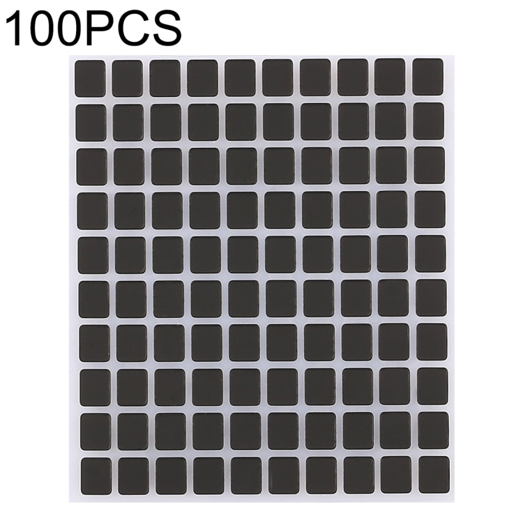 100 ชิ้นหน้าจอแสดงผลสติ๊กเกอร์สีดำสำหรับ iPhone X, For iPhone X(100 PCS)
