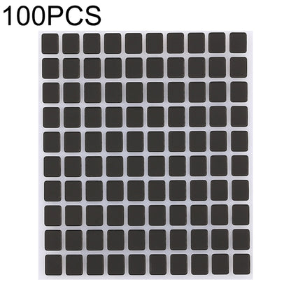 100 ชิ้นหน้าจอแสดงผลสติ๊กเกอร์สีดำสำหรับ iPhone X, For iPhone X(100 PCS)