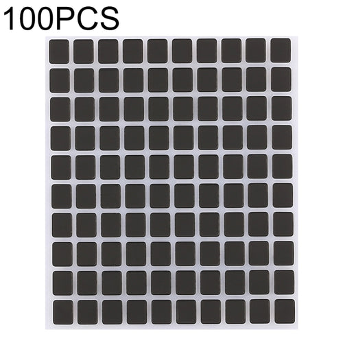 100 ชิ้นหน้าจอแสดงผลสติ๊กเกอร์สีดำสำหรับ iPhone X, For iPhone X(100 PCS)