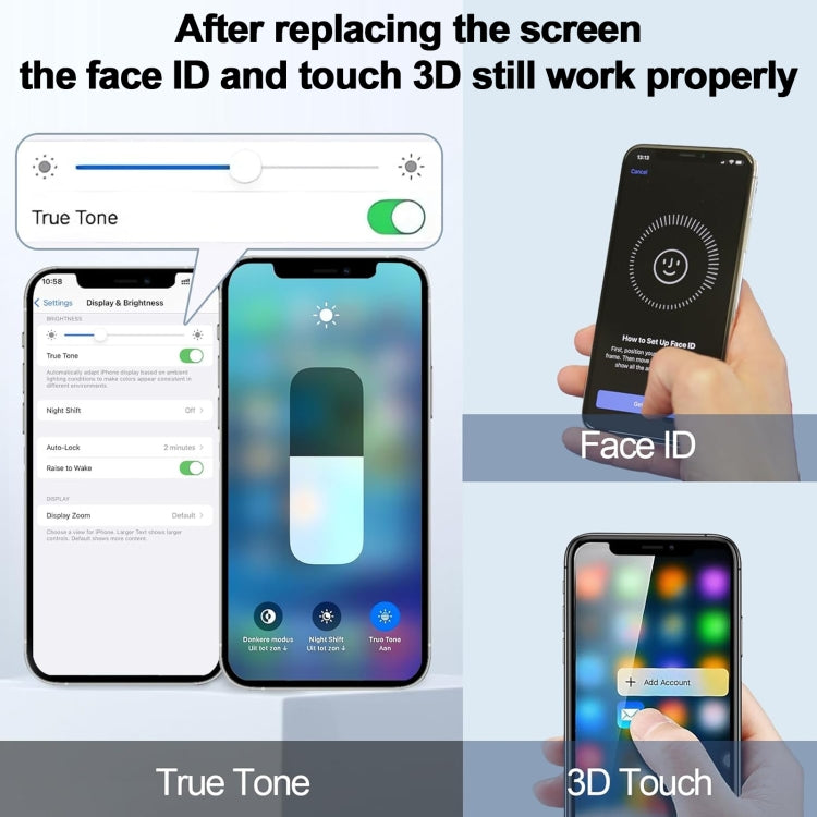 จอ LCD JK incell สำหรับ iPhone X, For iPhone X (JK incell)