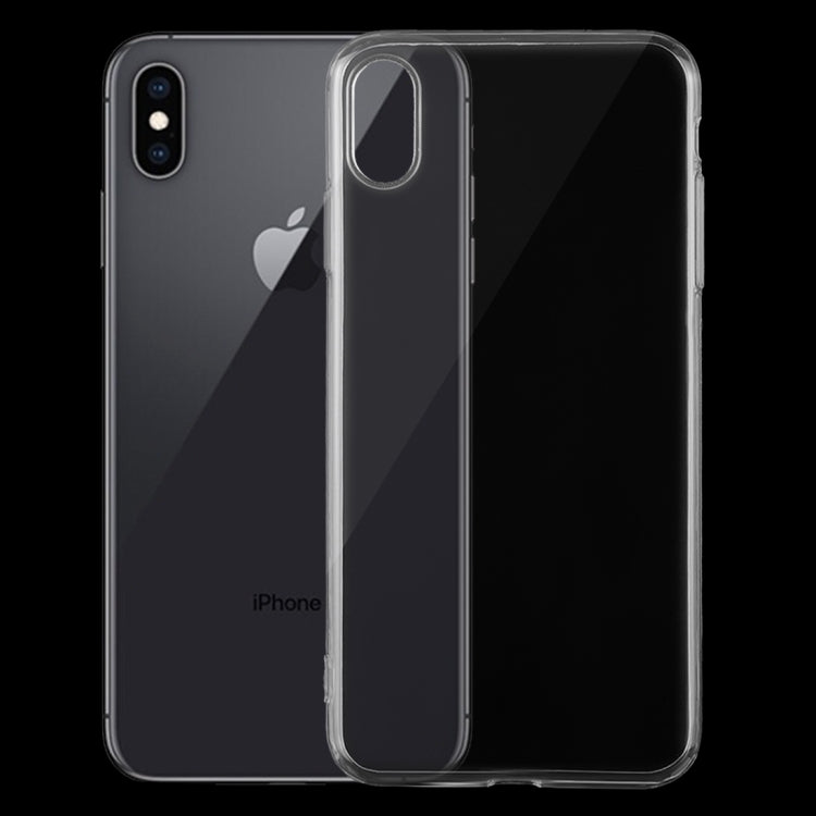 สำหรับ iPhone XS 0.75 มม. TPU เคสใสบางเฉียบ, iPhone XS(1pcs)