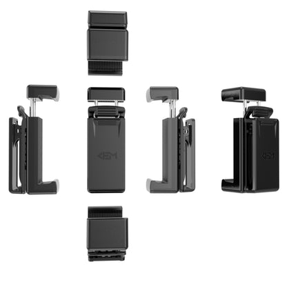 โทรศัพท์มือถือ Universal Dropproof ขาตั้งแบบปรับได้คลิปยึดสำหรับ iPhone X และ 8 Plus, Clip Bracket (Black)