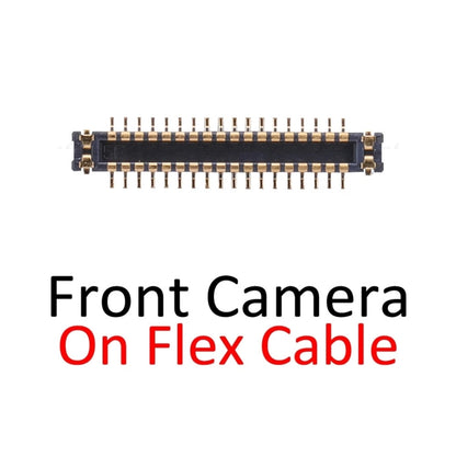 ขั้วต่อ FPC ของกล้องหน้าบนสายเคเบิลแบบยืดหยุ่นสำหรับ iPhone 6s Plus / 6s, For iPhone 6s Plus / 6s(On Flex Cable)