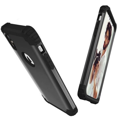 สำหรับ iPhone X / XS Diamond Series Electroplating PC + เคสซิลิโคน, For iPhone X