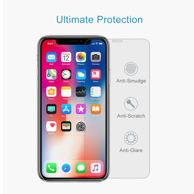 สำหรับ iPhone 11 Pro / XS / X 10 ชิ้น 0.3mm 2.5D 9H ฟิล์มกระจกนิรภัย, For iPhone 11 Pro / XS / X HD(10 PCS)