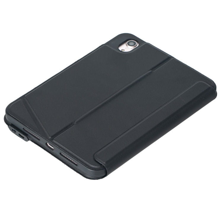 T06-AS สำหรับ iPad mini6 Touch Backlight Split Type ซองหนังคีย์บอร์ด Bluetooth, T06-AS
