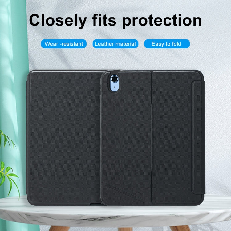 T10-ASสำหรับiPad 10th Gen 10.9 2022 Touch Backlightแยกประเภทซองหนังคีย์บอร์ดบลูทูธ, T10-A
