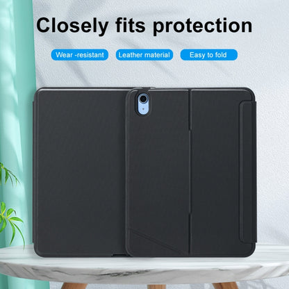 T10-ASสำหรับiPad 10th Gen 10.9 2022 Touch Backlightแยกประเภทซองหนังคีย์บอร์ดบลูทูธ, T10-A