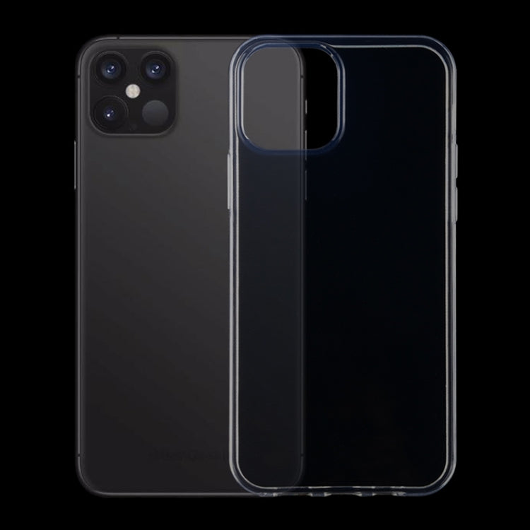 สำหรับ iPhone 12/12 Pro เคสป้องกัน TPU โปร่งใสบางเฉียบ 0.75 มม, For iPhone 12 / 12 Pro