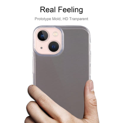 สำหรับ iPhone 13 0.75 มม. เคสป้องกัน TPU Soft แบบบางเฉียบโปร่งใส, For iPhone 13