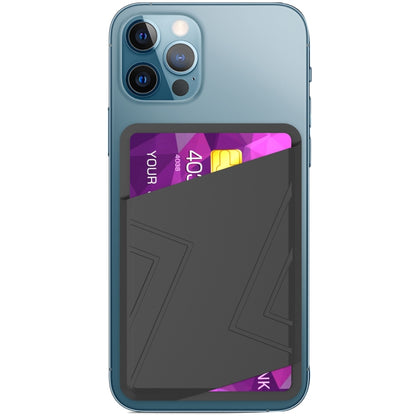 สำหรับ iPhone 13 Series / iPhone 12 Series กระเป๋าสตางค์ซิลิโคนกระเป๋าใส่บัตร Magsafing Card Holder