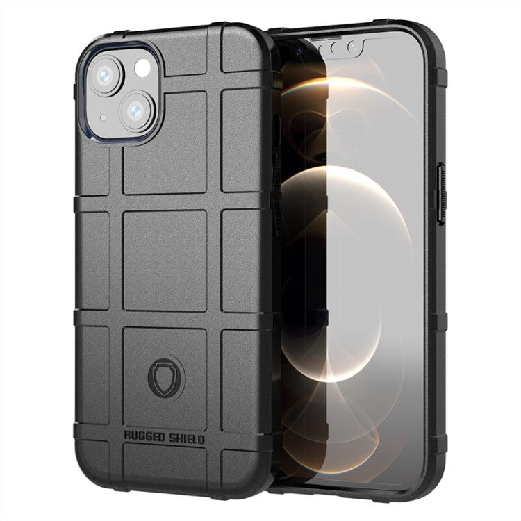 สำหรับ iPhone 13 Rugged Shield เคส TPU กันกระแทกแบบเต็มความคุ้มครอง, For iPhone 13