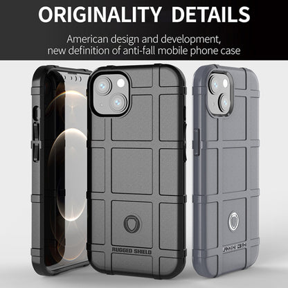 สำหรับ iPhone 13 Rugged Shield เคส TPU กันกระแทกแบบเต็มความคุ้มครอง, For iPhone 13
