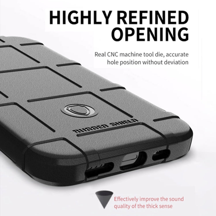 สำหรับ iPhone 13 Rugged Shield เคส TPU กันกระแทกแบบเต็มความคุ้มครอง, For iPhone 13