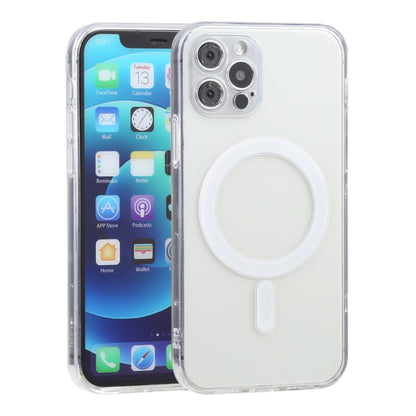 สำหรับ iPhone 12 Pro หลุมที่แม่นยำ TPU Magnetic Magsafe เคสป้องกัน, For iPhone 12 Pro