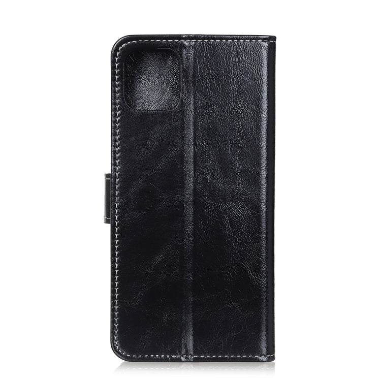 สำหรับ iPhone 11 โปรแม็กซ์ Retro Crazy Horse Texture ซองหนังพลิกแนวนอนพร้อมตัวยึดและช่องเสียบการ์ดและกรอบรูปและกระเป๋าสตางค์, For XI Max (2019)