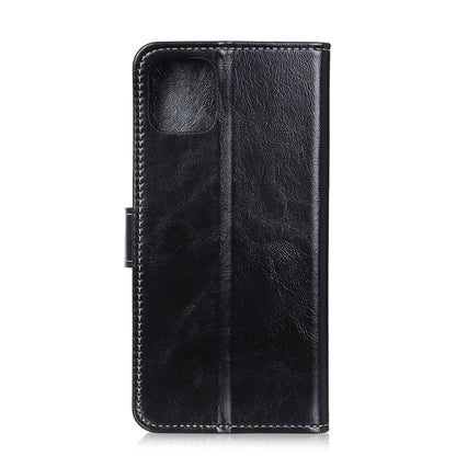 สำหรับ iPhone 11 โปรแม็กซ์ Retro Crazy Horse Texture ซองหนังพลิกแนวนอนพร้อมตัวยึดและช่องเสียบการ์ดและกรอบรูปและกระเป๋าสตางค์, For XI Max (2019)