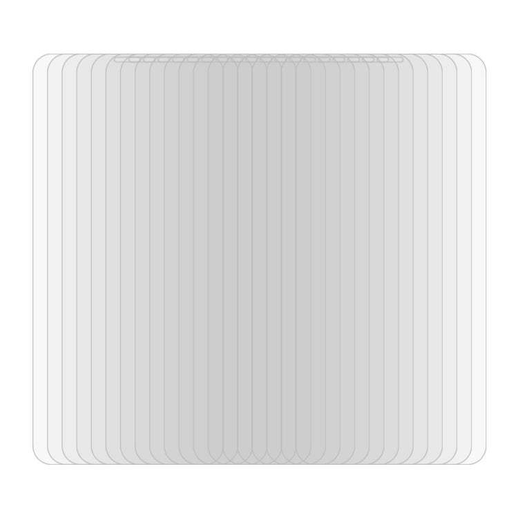 50 ชิ้น 0.3mm 2.5D 9H ฟิล์มกระจกนิรภัยสำหรับ iPhone 11 โปรแม็กซ์ / XS สูงสุด, For iPhone 11 Pro Max / XS Max(50 PCS)