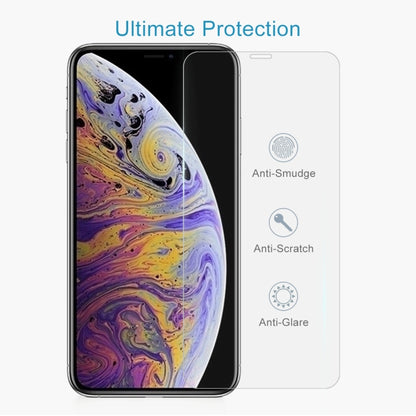 50 ชิ้น 0.3mm 2.5D 9H ฟิล์มกระจกนิรภัยสำหรับ iPhone 11 โปรแม็กซ์ / XS สูงสุด, For iPhone 11 Pro Max / XS Max(50 PCS)