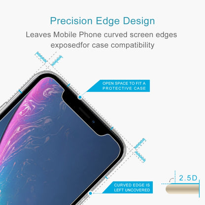 สำหรับ iPhone 11 / XR 50 ชิ้น 0.3mm 2.5D 9H ฟิล์มกระจกนิรภัย, For iPhone 11 / XR(50 PCS)