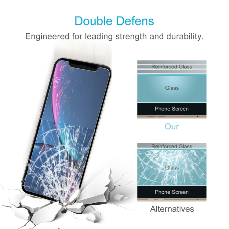สำหรับ iPhone 11 / XR 50 ชิ้น 0.3mm 2.5D 9H ฟิล์มกระจกนิรภัย, For iPhone 11 / XR(50 PCS)
