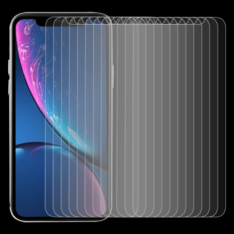 สำหรับ iPhone 11 / XR 50 ชิ้น 0.3mm 2.5D 9H ฟิล์มกระจกนิรภัย, For iPhone 11 / XR(50 PCS)