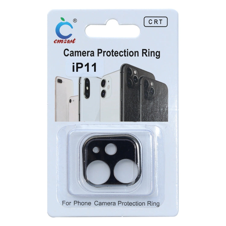 สำหรับ iPhone 11 อลูมิเนียมอัลลอยด์ตัวป้องกันเลนส์กล้อง, For iPhone 11 (Black), For iPhone 11, For iPhone 11 (Blue), For iPhone 11 (Red), For iPhone 11 (Rose Gold), For iPhone 11 (Silver)