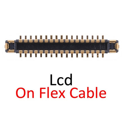 จอแสดงผล LCD FPC Connector บนสายเคเบิล Flex สำหรับ iPhone XS Max / XS / X, For iPhone XS Max / XS / X
