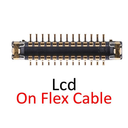 จอแสดงผล LCD FPC Connector บนสายเคเบิล Flex สำหรับ iPhone XR, For iPhone XR