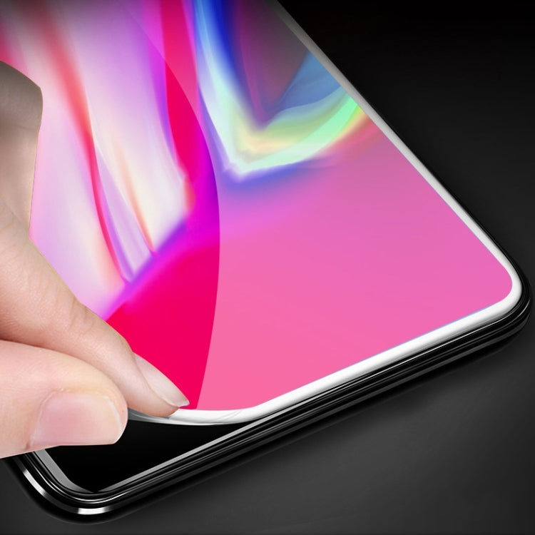 สำหรับ iPhone 11 Pro Max / XS Max 50 ชิ้น 0.1mm 9H เต็มหน้าจอฟิล์มกระจกนิรภัยไฟเบอร์แบบยืดหยุ่น, For iPhone 11 Pro Max / XS Max
