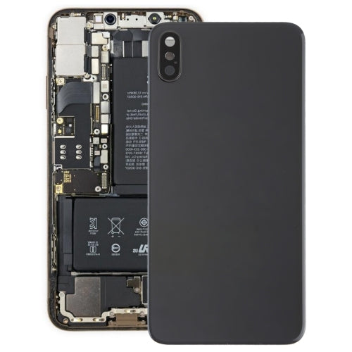 ฝาหลังแบตเตอรี่พร้อมกรอบกล้องด้านหลังและเลนส์และกาวสำหรับ iPhone XS Max, For iPhone XS Max with Adhesive