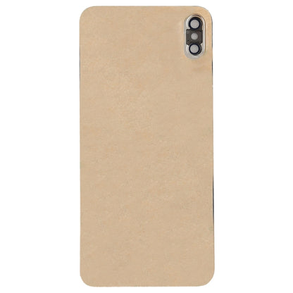 ฝาหลังแบตเตอรี่พร้อมกรอบกล้องด้านหลังและเลนส์และกาวสำหรับ iPhone XS Max, For iPhone XS Max with Adhesive